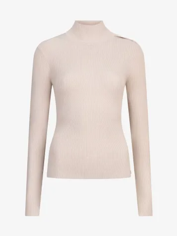 Dames Trui Loua Light Ecru