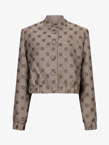 Dames Bomberjas Fabienne Dark Brown