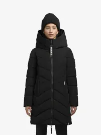 Khujo Dames Winterjas Darka2 Zwart