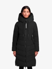 Khujo Dames Winterjas Mikia2 Zwart