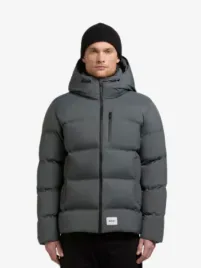 Khujo Heren Winterjas Silas3 Foam Green