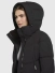 Khujo Dames Winterjas Graya Zwart