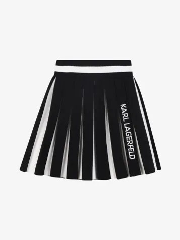 Meisjes Rok Zwart Wit