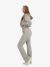 LA Sisters Dames Broek Essential Wide Leg Pants Grijs