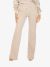 LA Sisters Dames Broek Essential Wide Leg Pants Grijs