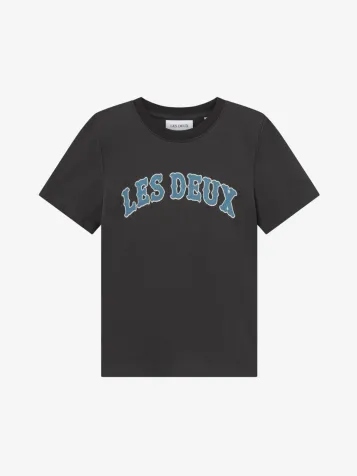 Brady Western T-shirt Kids Raven Grey