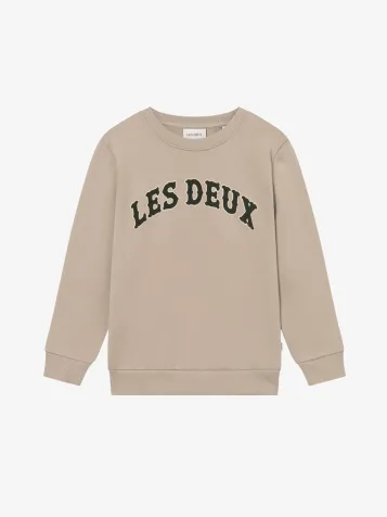 Brady Western Sweatshirt Kids Dark Sand