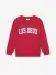 Les Deux Kids Jongens Sweater Aidan Scarlet Sage