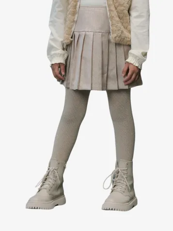 Meisjes Rok Twinny Glitter Pleated Hearts Of Gold