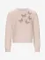 Le Chic Meisjes Sweater Odette Butterflies Cafe Au Lait