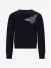 Le Chic Meisjes Sweater Odette Big Butterfly In The Navy