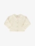 Le Chic Meisjes Vest Ombely Knitted Warm Winter White