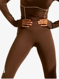 The Lola Club Dames Legging Demi Chocolate
