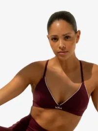 The Lola Club Dames Sportbh Demi Cherry Red