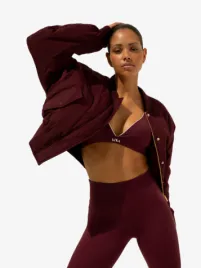 The Lola Club Dames Bomberjas Leah Cherry Red