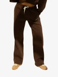 The Lola Club Dames Joggingbroek Maya Chocolate