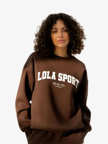 Dames Sweater Jane Bruin 