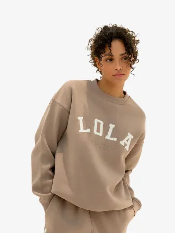 Dames Sweater Milla Taupe