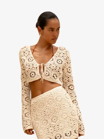 Dames Top Mya Crochet