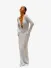 The Lola Club Dames Jurk Lio Maxi Blauw