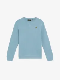 Lyle & Scott Junior Jongens Sweater Ocean Sky