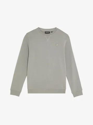 Jongens Sweater Tonal Crew Sharkskin