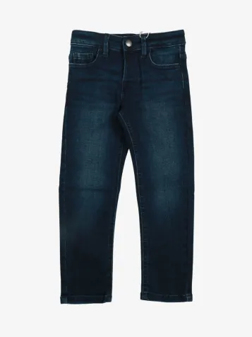 Jongens Spijkerbroek Basic Slim Fit Dark