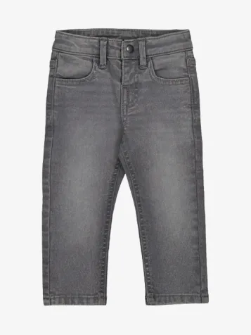 Jongens Spijkerbroek Basic Slim Fit Medium Grey