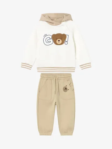 Jongens Joggingpak Cream
