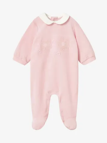 Meisjes Boxpakje Velour Baby Rose