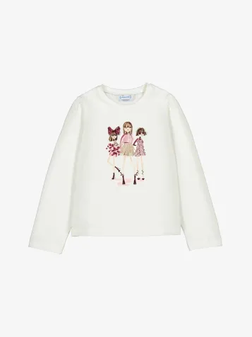 Meisjes Longsleeve Cherry