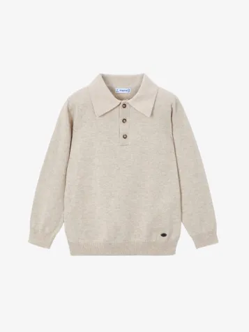 Jongens Polo Knit Chai