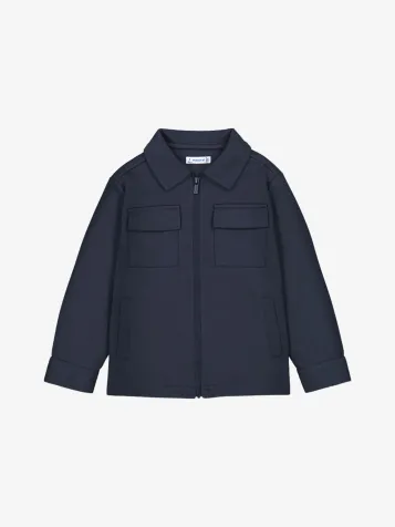 Jongens Overshirt Interlock Navy