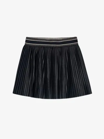 Meisjes Rok Pleated Zwart