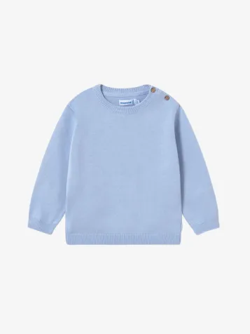 Jongens Gebreide Trui Light Blue