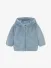 Mayoral Meisjes Winterjas Reversible Faux Fur Blue Bell