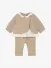 Mayoral Meisjes Set Legging Fleece Oat