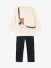 Mayoral Meisjes Set Legging Pullover Zwart