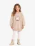 Mayoral Meisjes Jurk Fleece Stipes Hazelnut