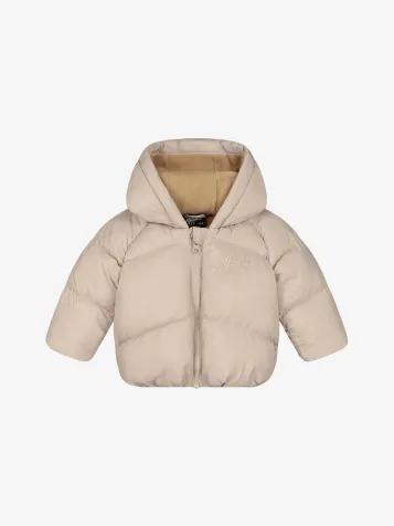 Jongens Baby Winterjas Signature Puffer Beige