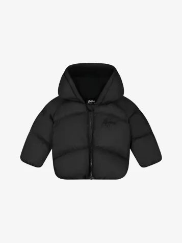 Jongens Baby Winterjas Signature Puffer Zwart