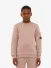 Malelions Junior Jongens Sweater Nylon Pocket Grey Brown