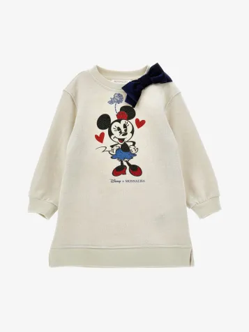 Meisjes Jurk Sweatdress Minnie Lurex Betulla