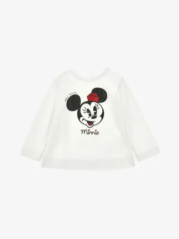 Meisjes Baby Longsleeve Minnie Panna
