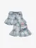 Monnalisa Meisjes Rok Denim Stitch Stone Bleach