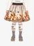 Monnalisa Meisjes Rok Teddy Panna Marrone