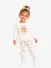 Monnalisa Meisjes Baby Set Legging Sweater Puppy Panna