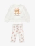 Monnalisa Meisjes Baby Set Legging Sweater Puppy Panna