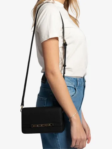 Dames Tas Daxing Chain Zwart