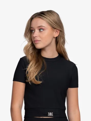 Meisjes Top Lily Zwart